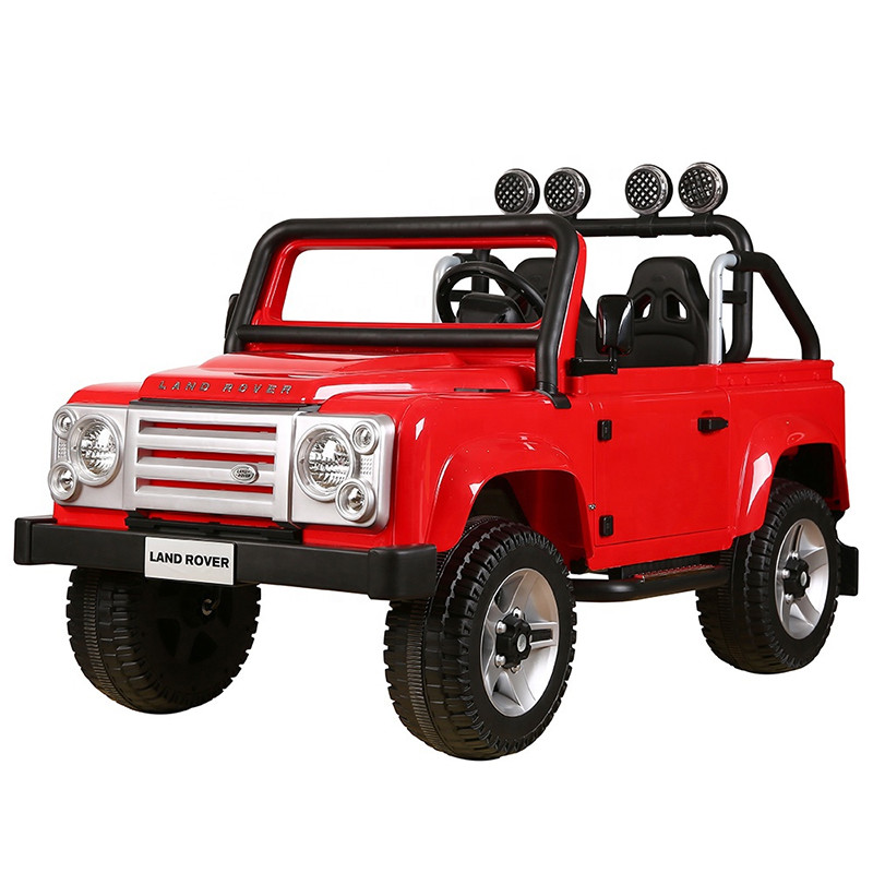 Uppladdningsbar Licensierad Baby Ride On Toy Car Jeep 12v